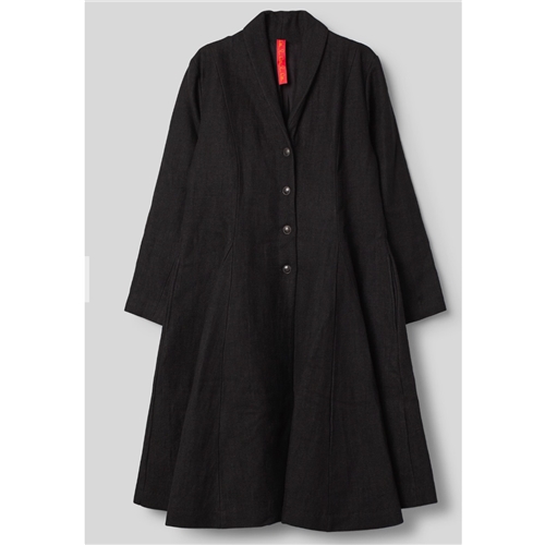 Ewa I Walla Majros Coat - Black