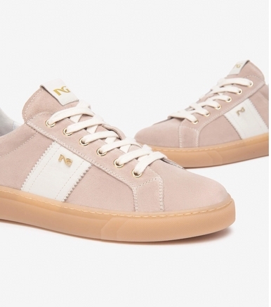 NeroGiardini Dark Magenta Suede Sneaker