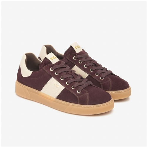 NeroGiardini Dark Magenta Suede Sneaker
