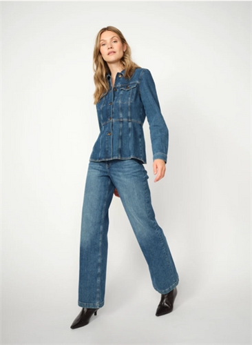 Mos Mosh Dara Hera Jeans - Dark Blue