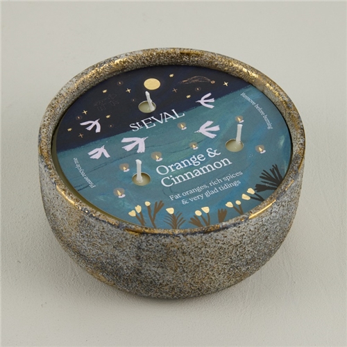 St Eval Pot Christmas Alchemy Multiwick Pot- Orange & Cinnamon