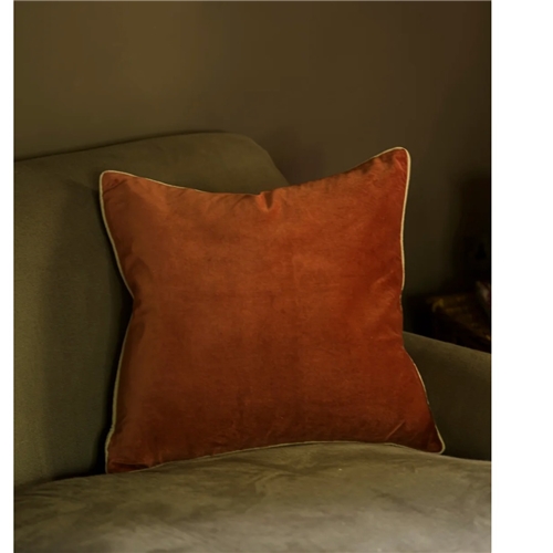 Meanwhile Rust Velvet 50 x 50 Cushion