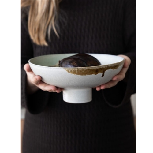Storefactory Klerebo Serving Bowl - Green/Brown