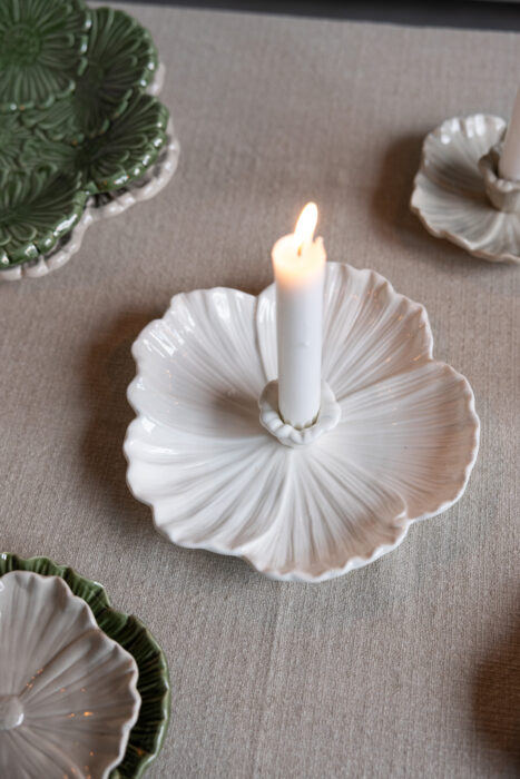 Storefactory Botanic Large White Candle Holder