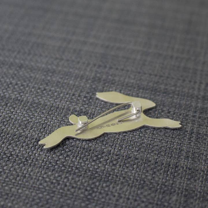 Joanne Tinley Jewellery Small Hare Brooch