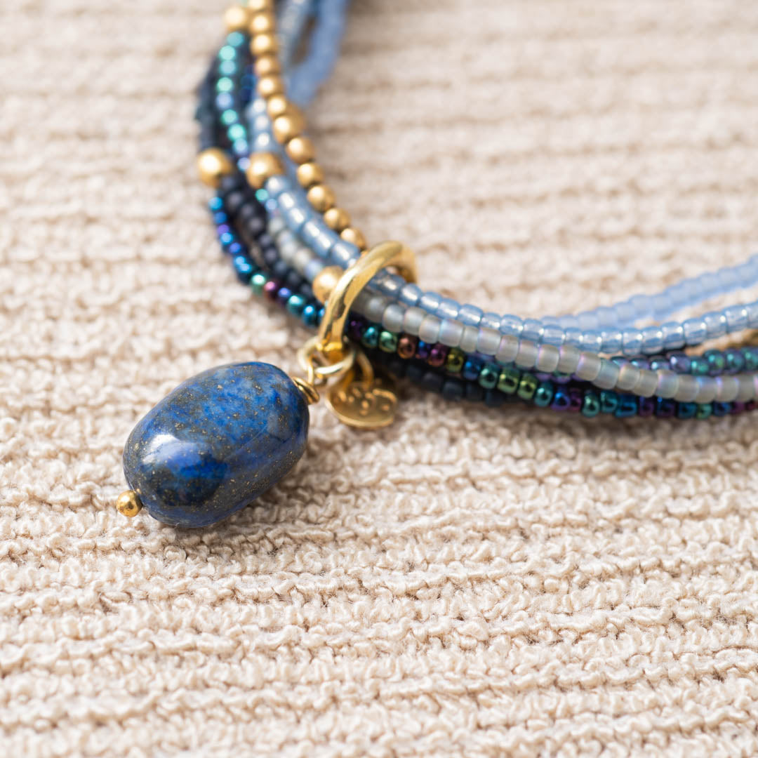 A Beautiful Story -Nirmala Lapis Lazuli Bracelets