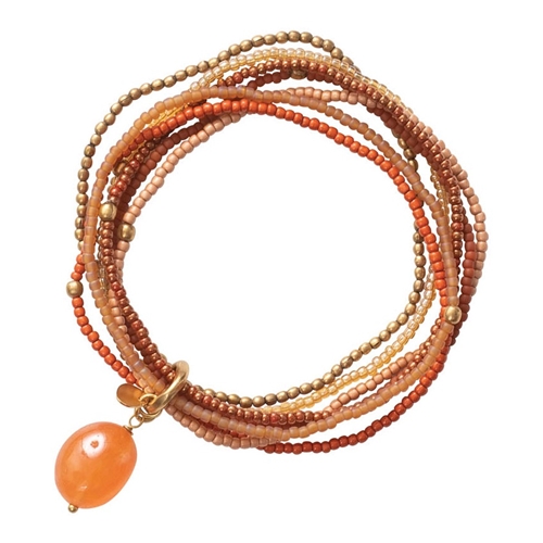 A Beautiful Story -Carnelian Bracelets