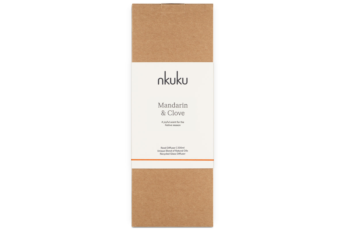 Nkuku Mandarin & Clove Scented Diffuser