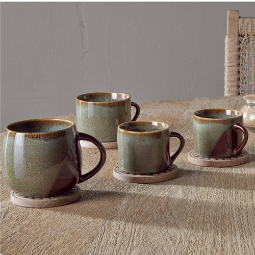 Nkuku Naav Blue Mugs - Various Sizes