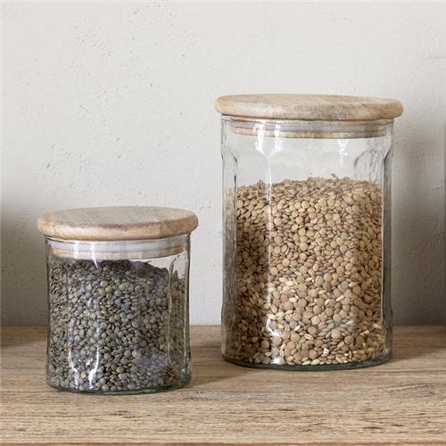 Nkuku Igoko Glass Storage Jar