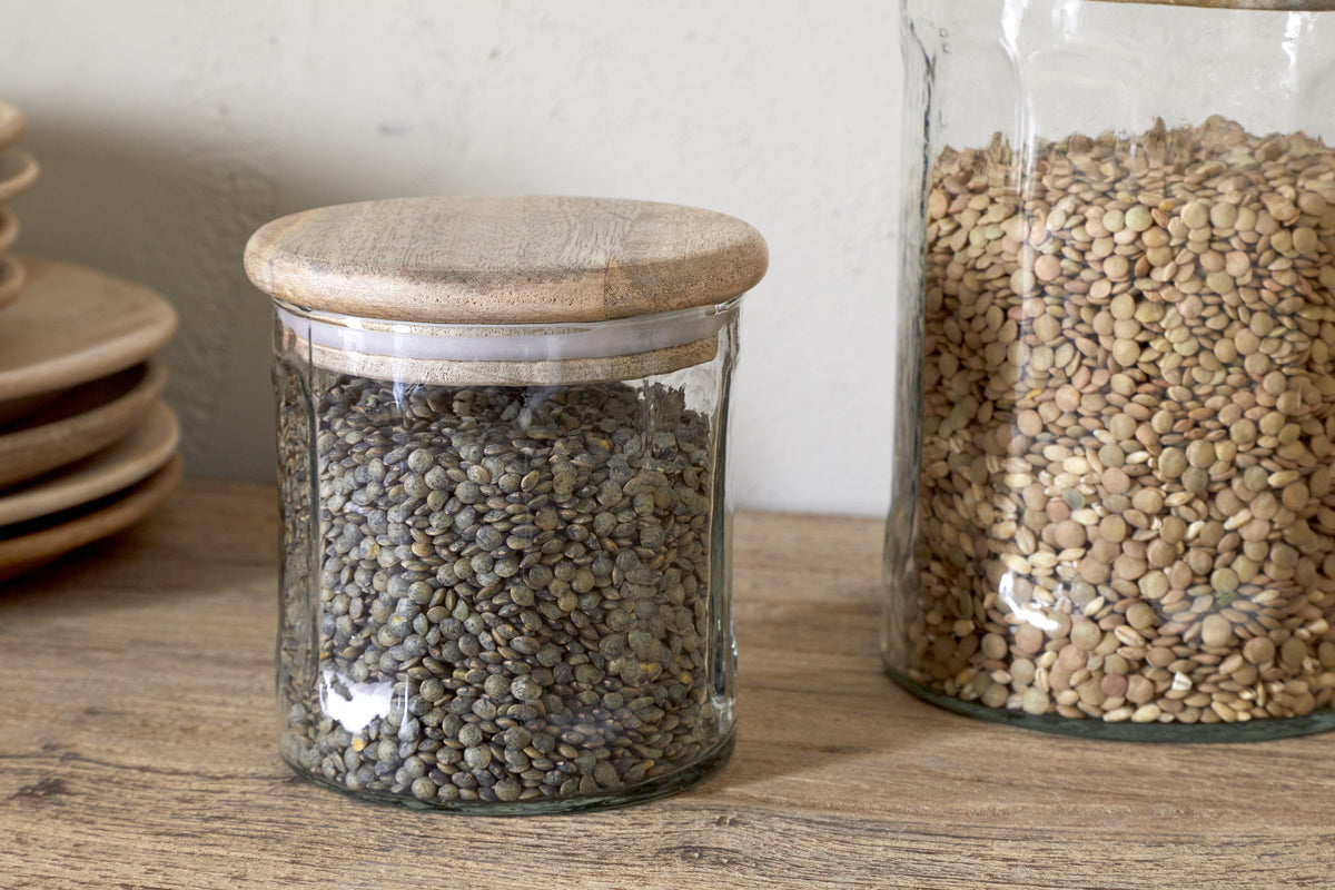 Nkuku Igoko Glass Storage Jar