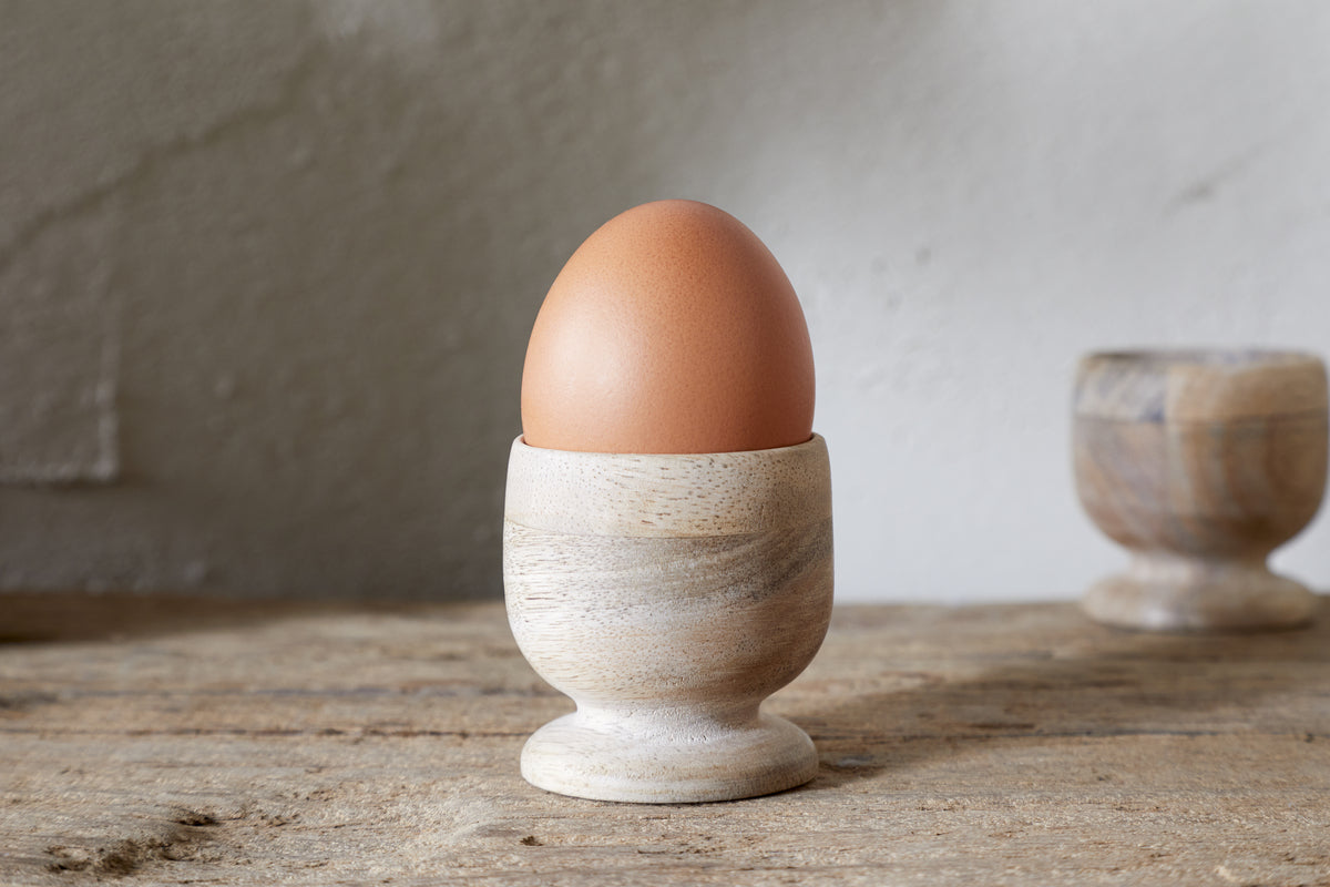 Nkuku - Awa Wooden Egg Cup - Set of Two