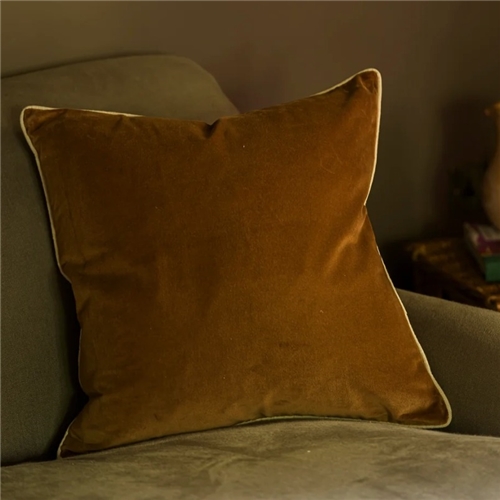 Meanwhile Ginger Velvet 50 x 50 Cushion