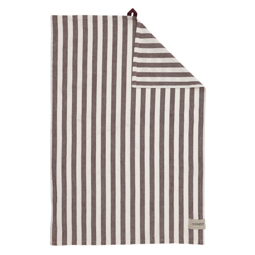 Ernst Sweden Kitchen Towel with Red Stripes