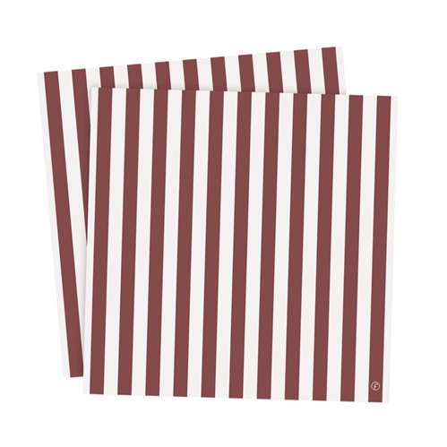 Ernst Sweden Red Stripe Napkin Pack