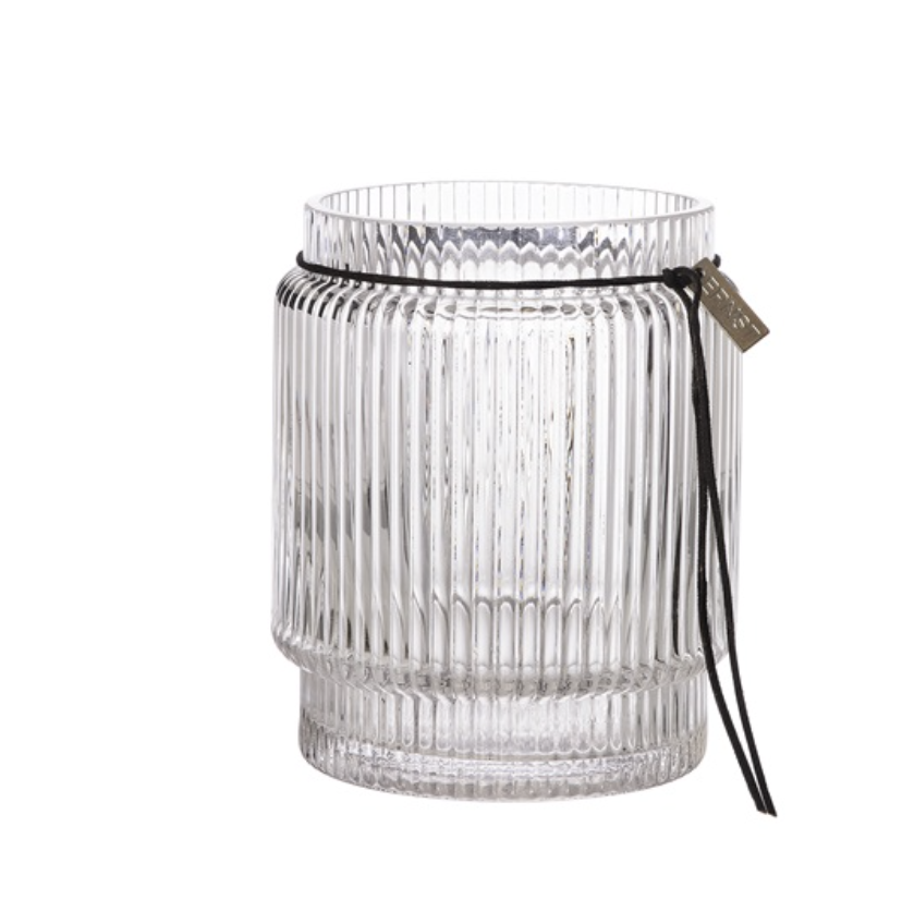 Ernst Sweden Ribbed Glass Vase - Different Sizes