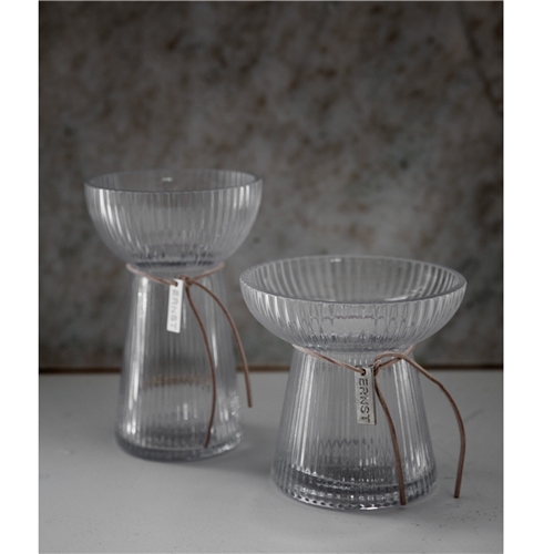 Ernst Sweden Ribbed hyacinth Vases