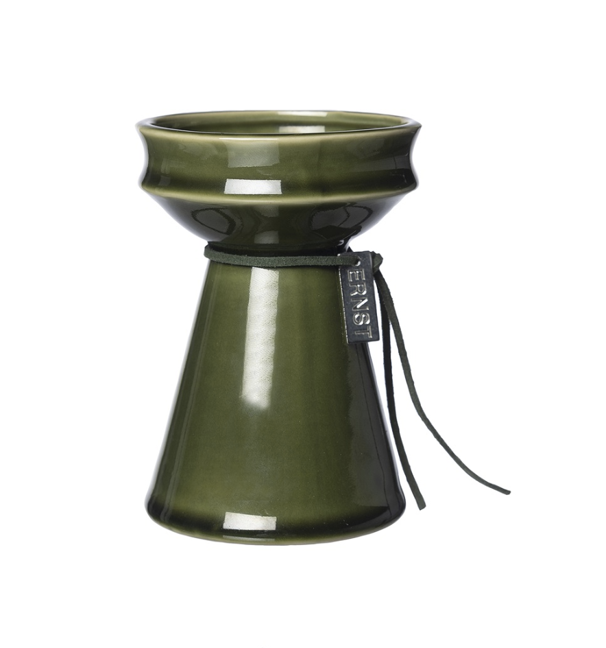 Ernst Sweden Green Hyacinth Vase