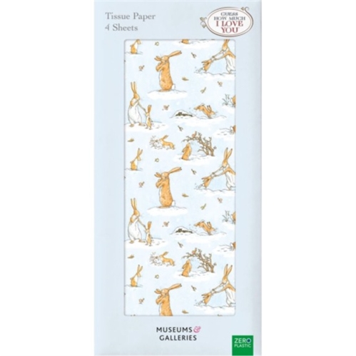 Museums & Galleries Guess How Much I Love You - Snow Tissue Paper