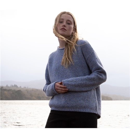 Fisherman Out of Ireland - Sweater in Cornflower