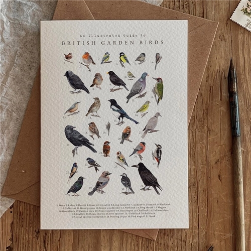 Brooke Marie Garden Birds Card