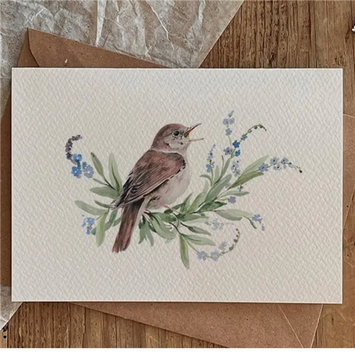 Brooke Marie Nightingale and Forget me Not Card