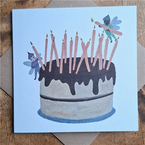Lydiamae Too Many Candles Card