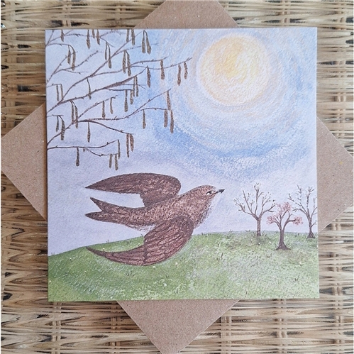 Lydiamae Spring Swift Greeting Card