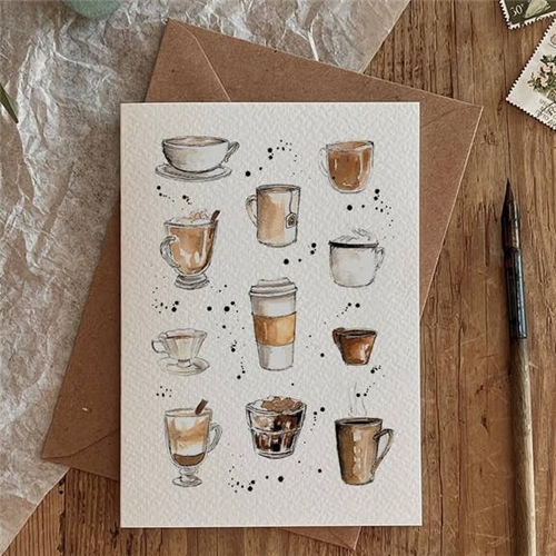 Brooke Marie Coffee Please Card