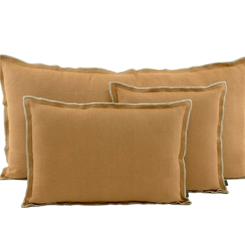 Haomy Textiles Seoni Cushions - Various Sizes - Tabac