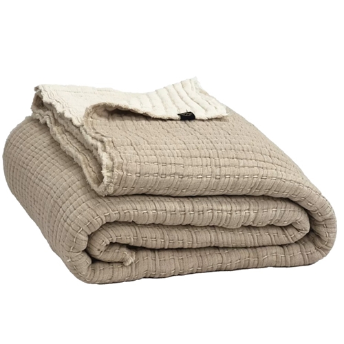 Haomy Textiles Tivoli Throw Ivory