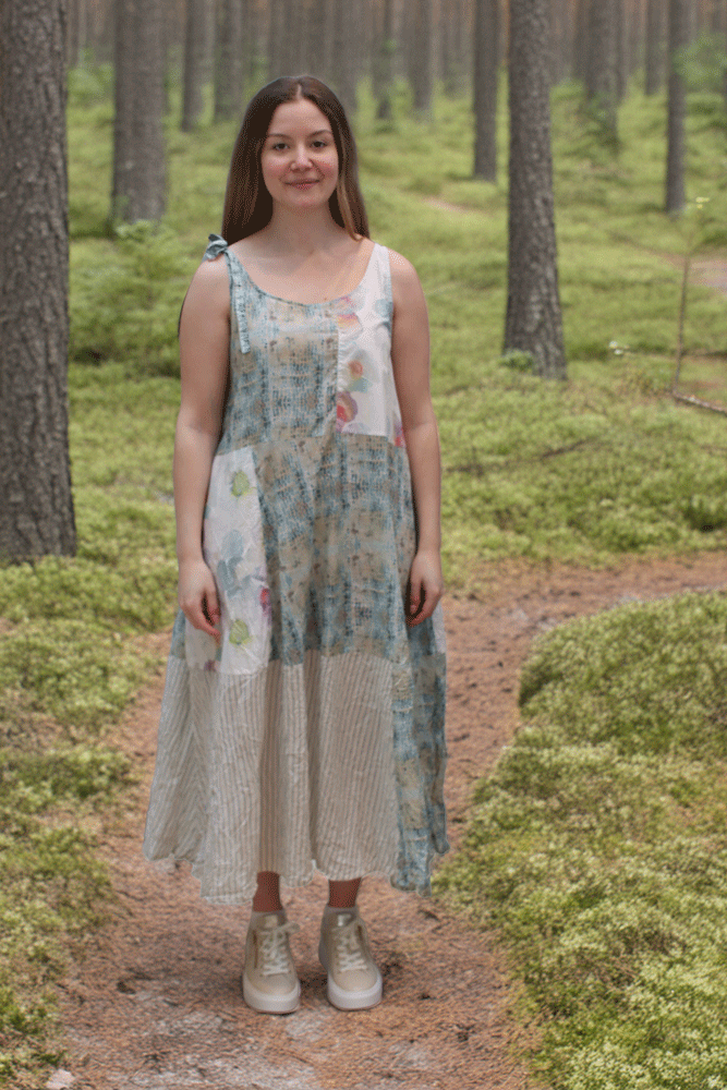 Ewa i Walla Norine Dress - Checked Voile