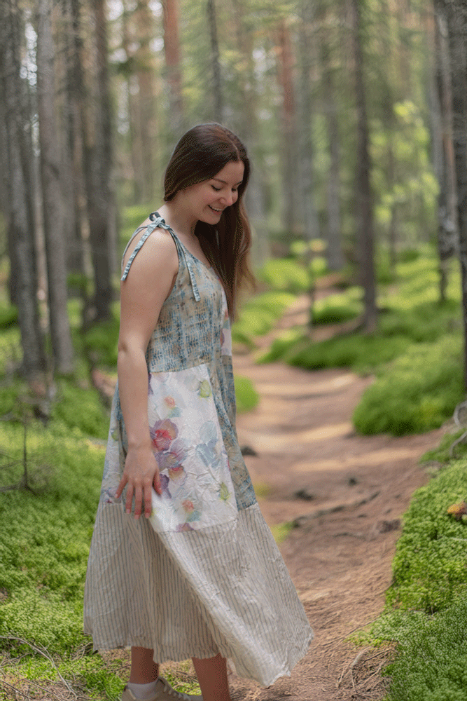 Ewa i Walla Norine Dress - Checked Voile