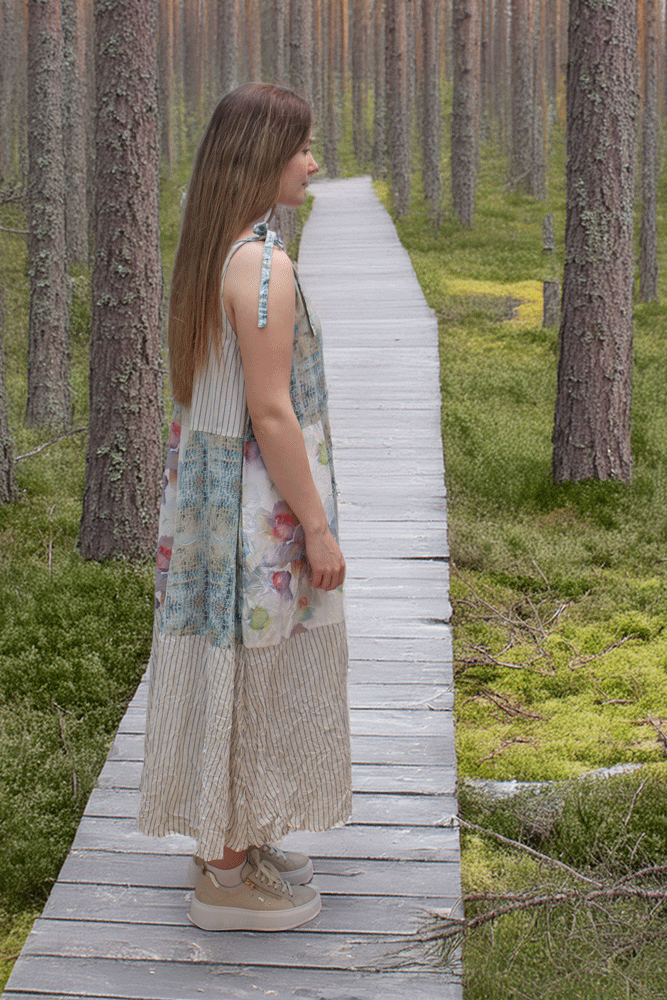 Ewa i Walla Norine Dress - Checked Voile