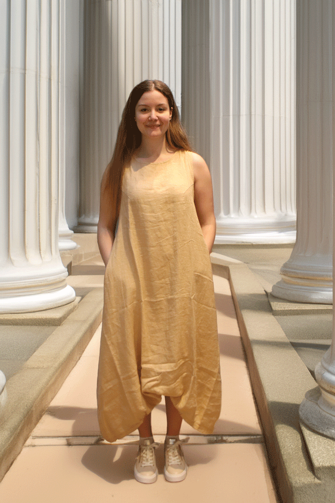 Mama B  Alma Dress - Grano
