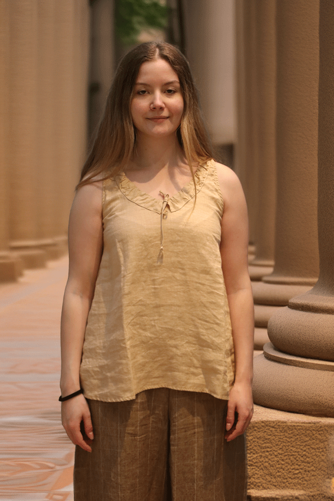 Mama B  Calma L Top - Grano