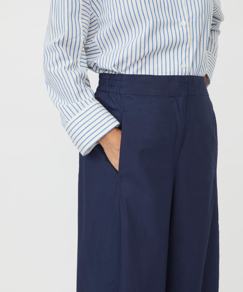 Masai Portia Trousers - Heavy Poplin - Navy