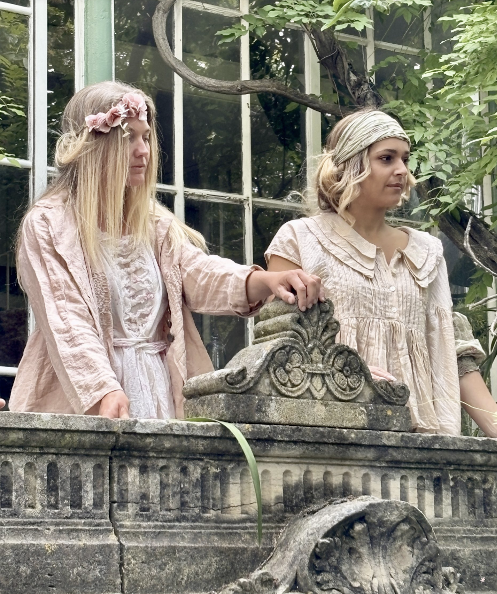 Les Ours Agave Jacket - Linen Cotton Blush