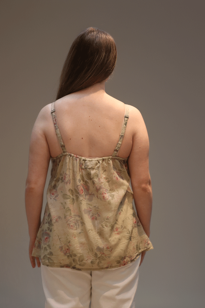 Les Ours Laura Top Cotton Verviene Flowers