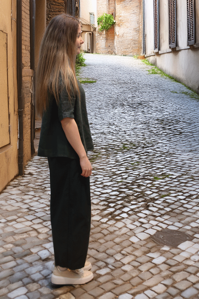 Neirami Easy Trousers - Eucalyptus