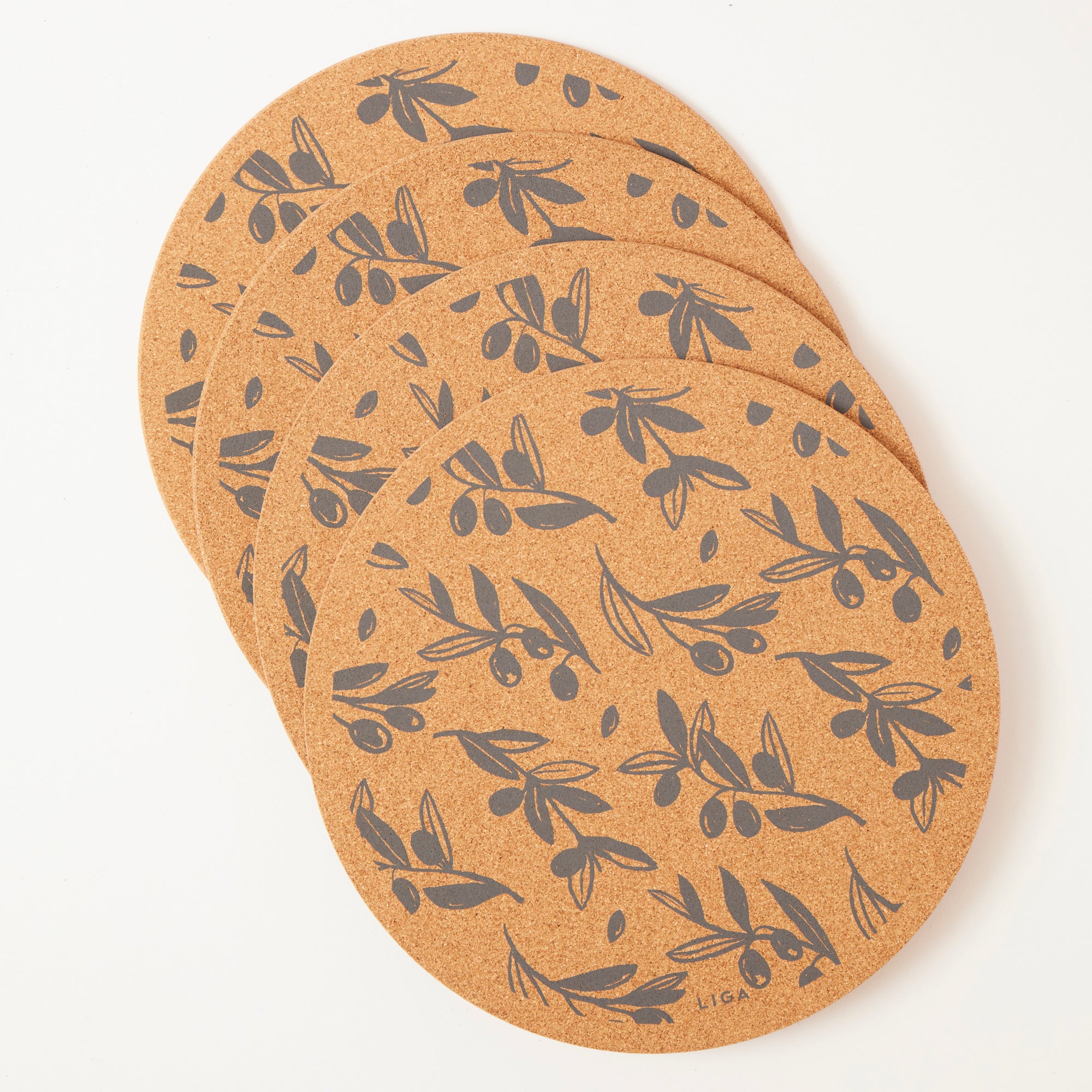 Liga Cork Placemat - Olive & Pip