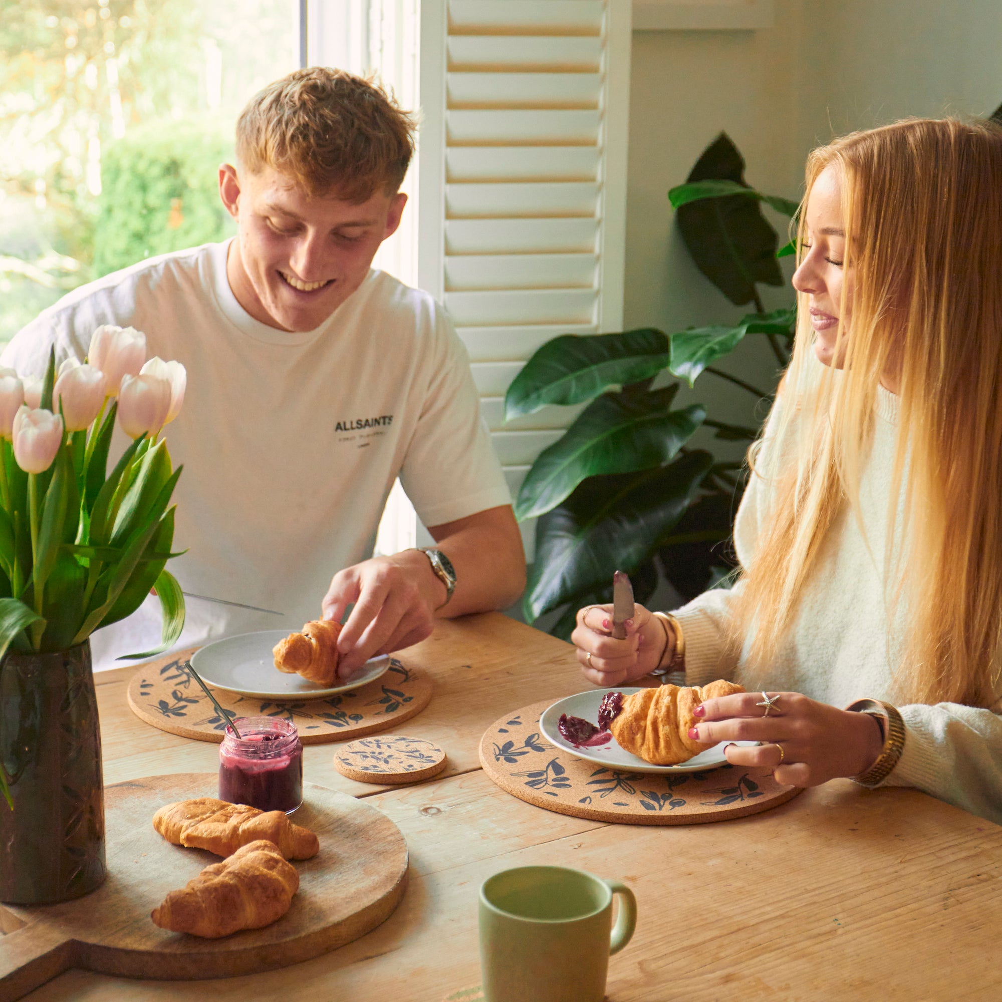 Liga Cork Placemat - Olive & Pip