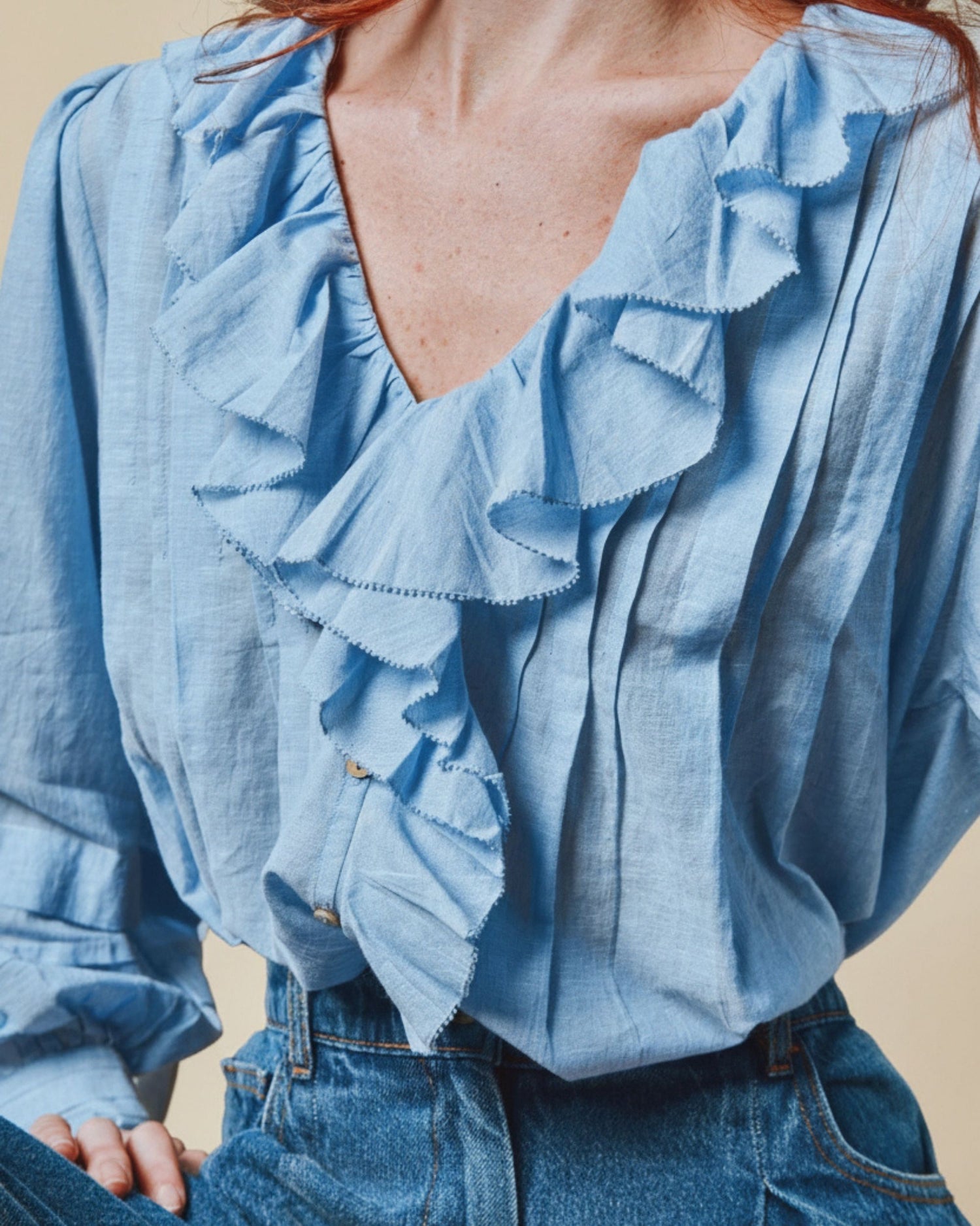 Emile & Ida Denise 1Blouse - Blue