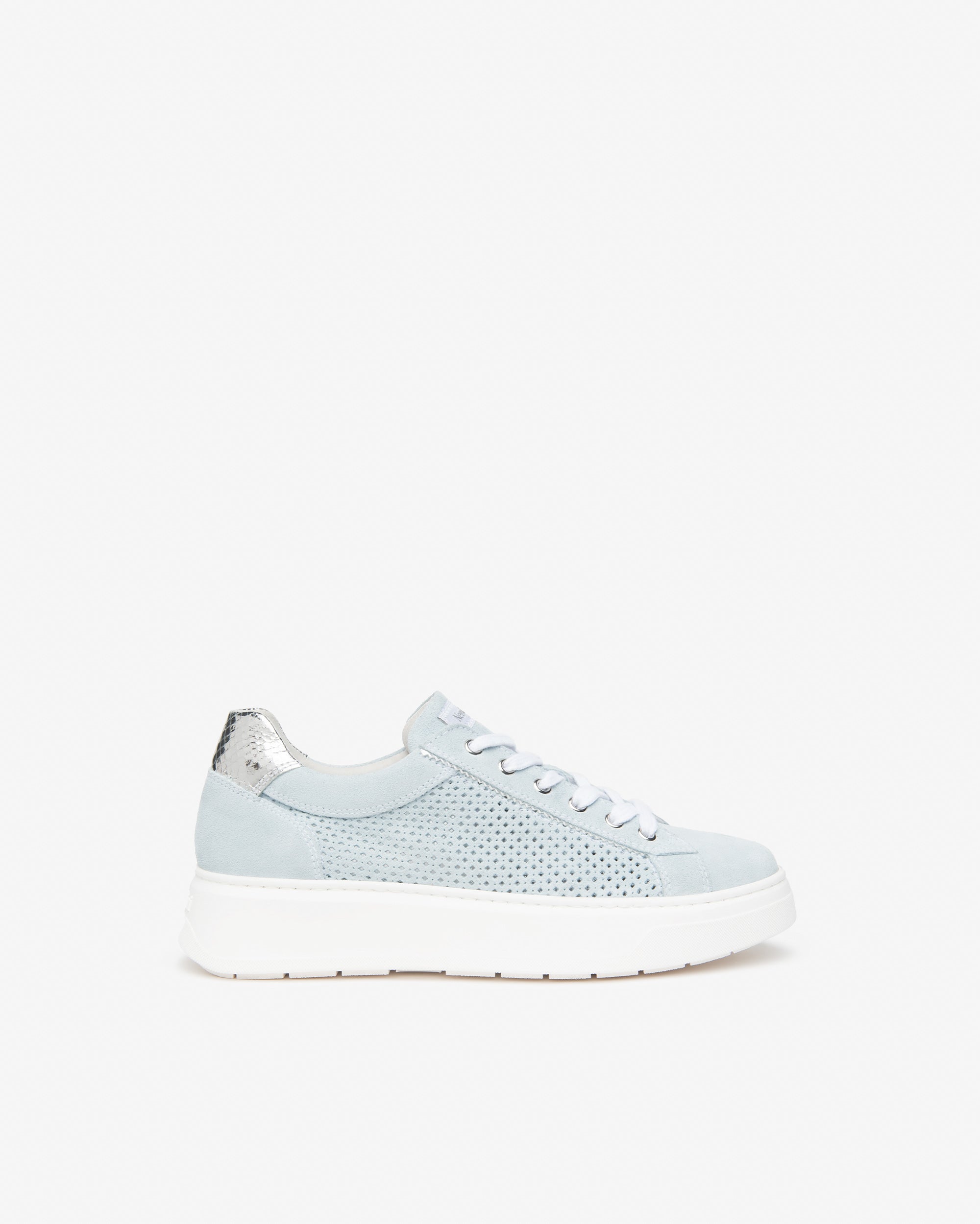 NeroGiardini Suede & Technical Fabric Sneakers