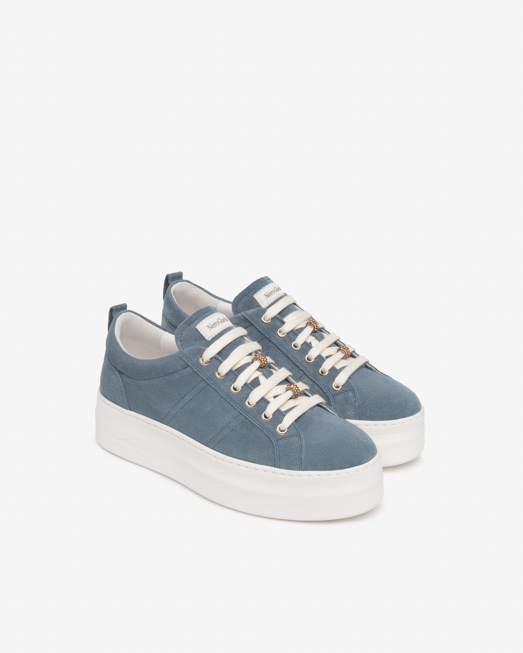 NeroGiardini Suede Sneakers - Blue