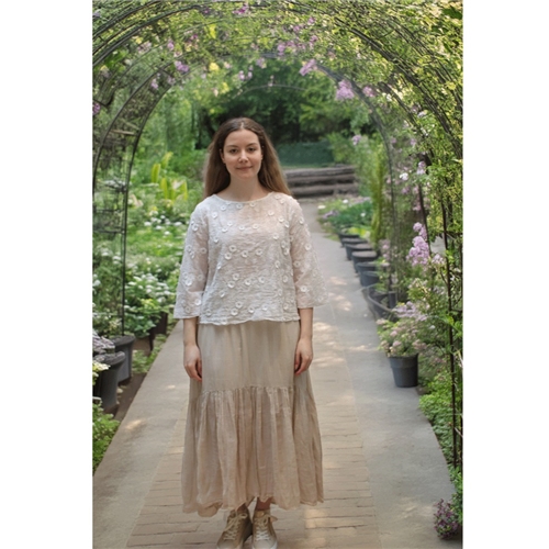 European Culture Long Skirt