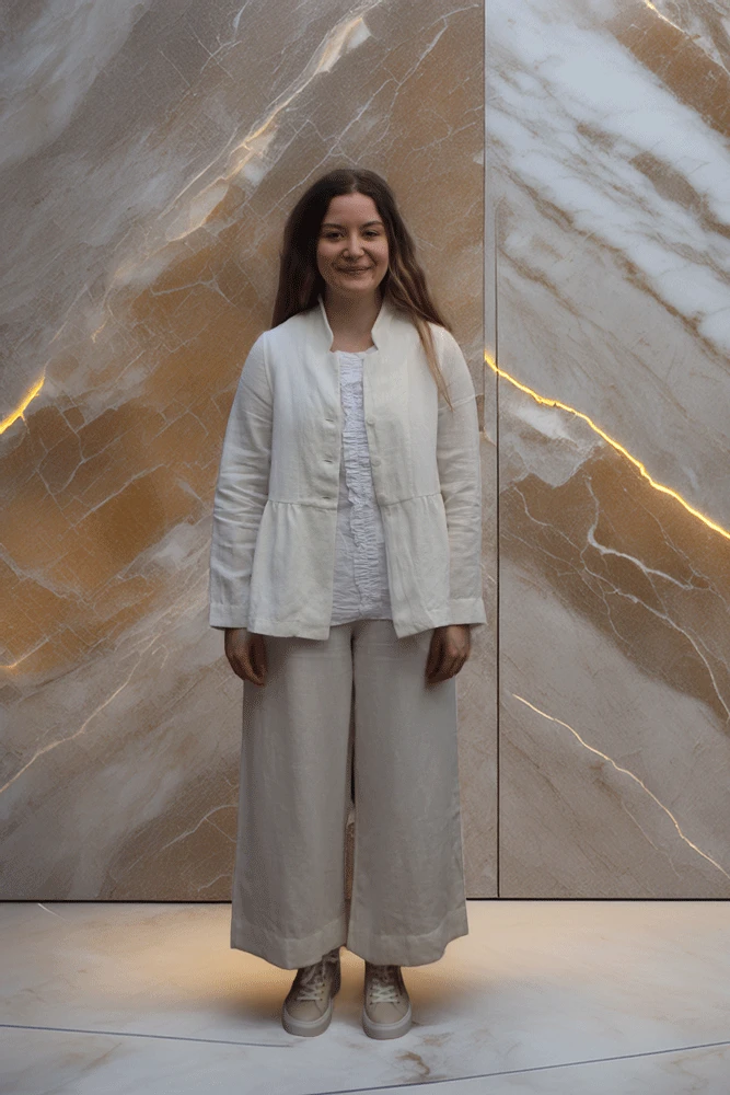 Mama B  Pollo Trousers - Bianco