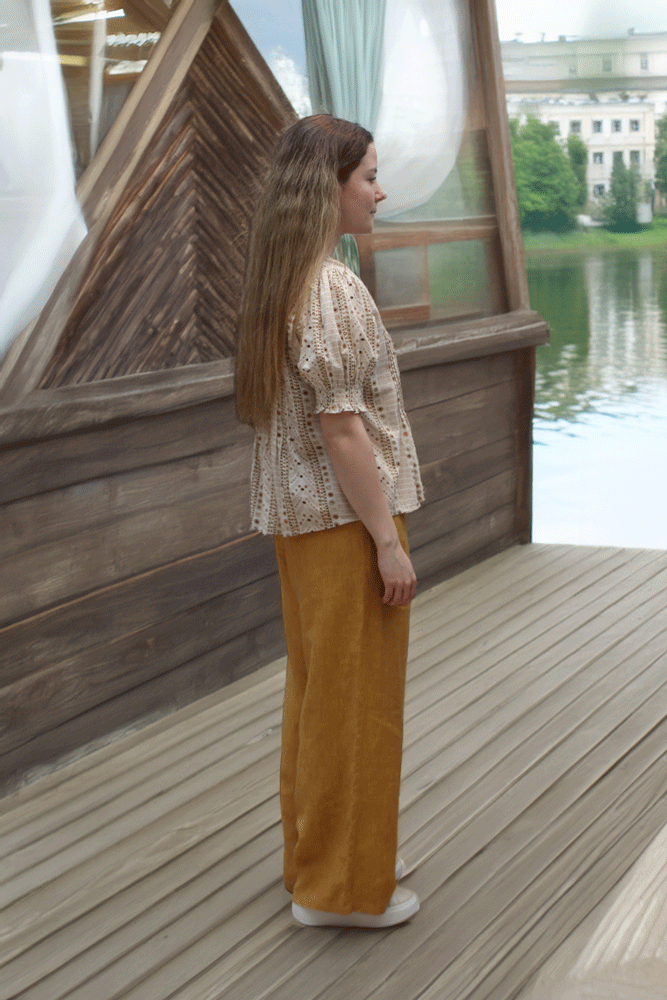 GR Nature Kelna -1 Trousers - Gold