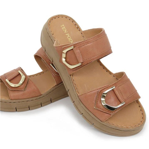 Ten Points Britta Light Brown Slider