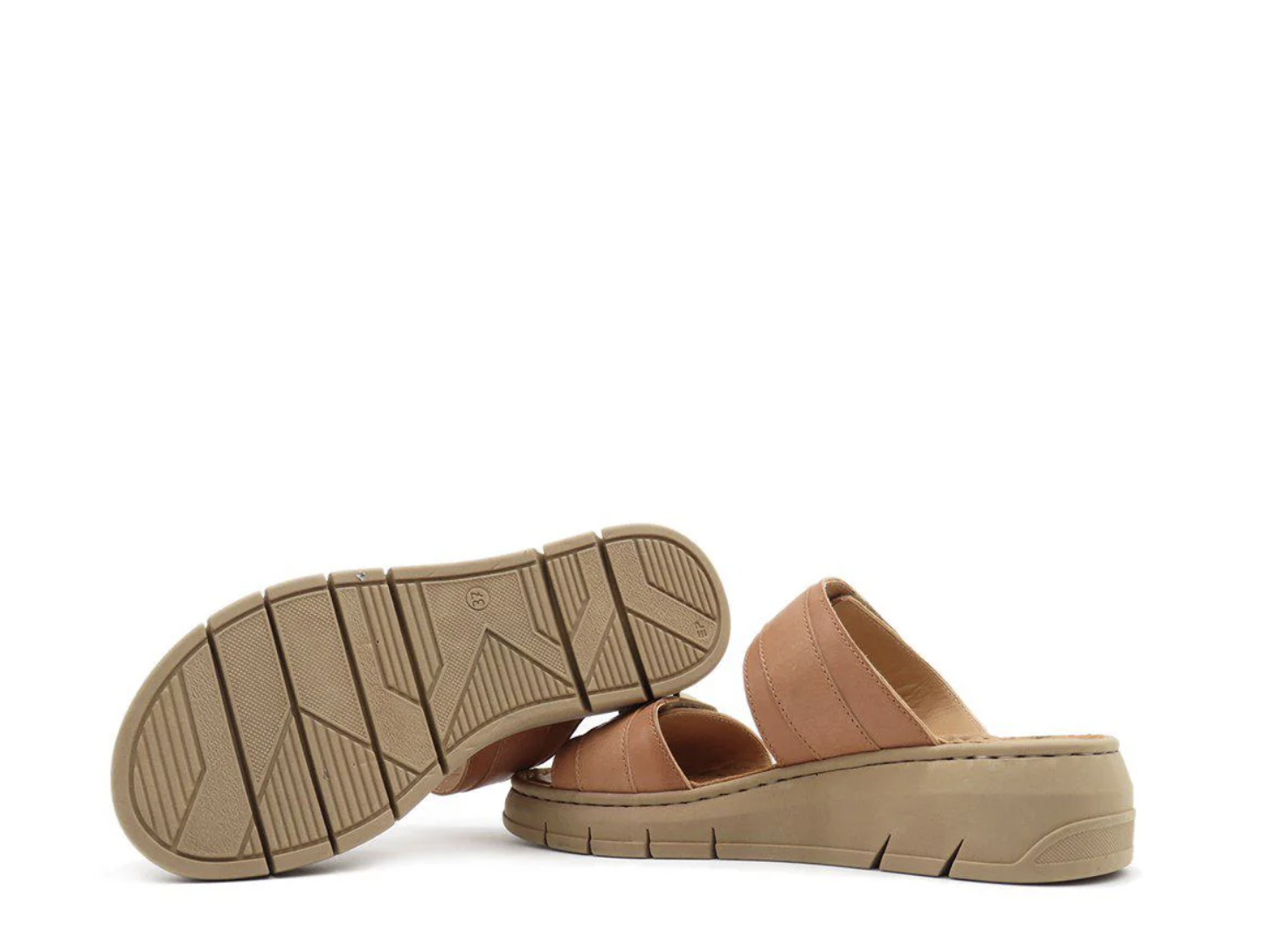 Ten Points Britta Light Brown Slider